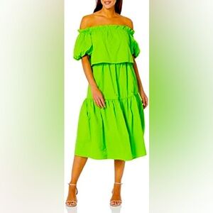 Amanda Uprichard Women's Off-Shoulder Mirella Dress